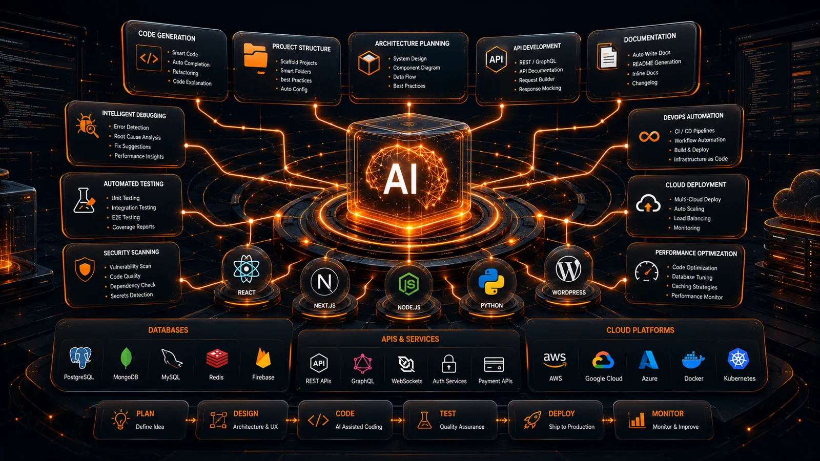 Ai development tools — example project structure diagram