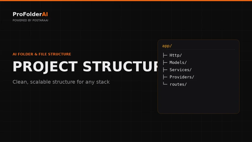 php project structure diagram by ProFolderAI